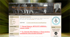 Desktop Screenshot of juanmoricz.hu
